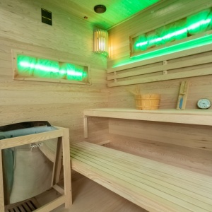Sauna finlandeza cu temperatura inalta Harvia 6kW, 180 x 156 cm pentru 4-5 persoane - Img 6
