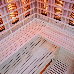 Sauna uscata cu infrarosu la temperatura joasa pentru 4-5 persoane Alta 150 x 150 cm - Img 7