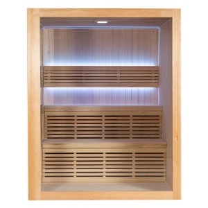 Saună uscată cu soba HARVIA 6kW 180 x 160 x 200 cm pentru 4 persoane - Img 14