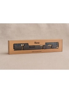 Set accesorii pentru baie Ari Brush Gold 4 piese - Img 9