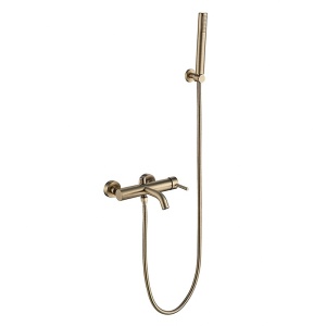 Set baterie dus si cada cu montaj pe perete Mona Gold