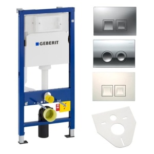 Set Cadru WC PRO GEBERIT FLUSH FRAME + Clapeta - Img 13