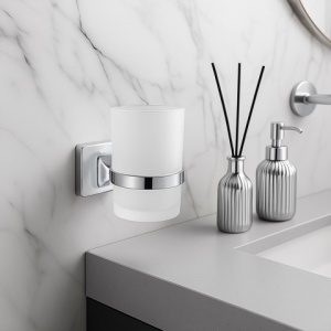 Set de accesorii pentru baie 6 in 1 DYLAN Crom - Img 14