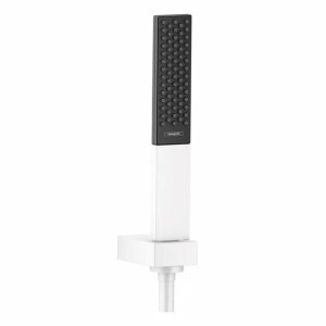 Set de dus cu porter Hansgrohe Rainfinity 130 alb mat 1 functie - Img 1