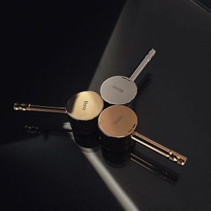 Set de dus incastrat Rea Lungo Diamond Brush Gold + BOX - Img 6