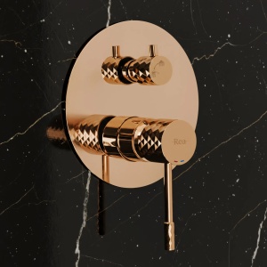 Set de dus incastrat Rea Lungo Diamond Copper + BOX - Img 2