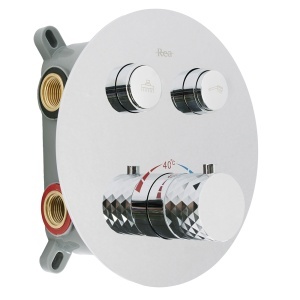 Set de dus incastrat Rea Lungo Diamond crom cu box - Img 2