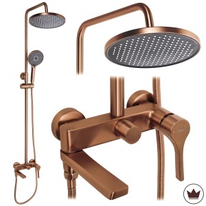 Set de dus Rea Maxim cupru periat
