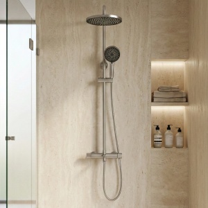 Set dus Rea Lungo Stripe Brush Nickel - Img 4