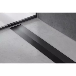 Set rigola pentru dus plus capac Hansgrohe RainDrain Flex ajustabil 80 cm negru mat - Img 7