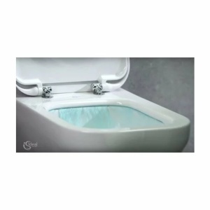 Set vas wc suspendat Ideal Standard Esedra AquaBlade cu capac inchidere lenta si rezervor Ideal Standard Prosys - Img 6