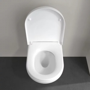 Set vas WC suspendat Villeroy & Boch Architectura TwistFlush alb cu capac soft close - Img 5