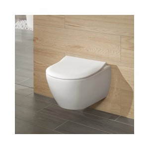 Set vas wc suspendat Villeroy&Boch Subway 2.0 DirectFlush cu capac slim soft close - Img 1