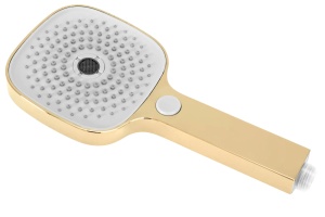Sistem Complet De Dus REA ORIX GOLD BOX, Montaj In Perete, Para Patrata Tip Ploaie 25x25 Cm, 2 Functii De Curgere A Apei, Finisaj Auriu - Img 7