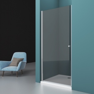 Usa de dus batanta Veldman Amaro grafit 80 x 195 cm sticla 6 mm - Img 2