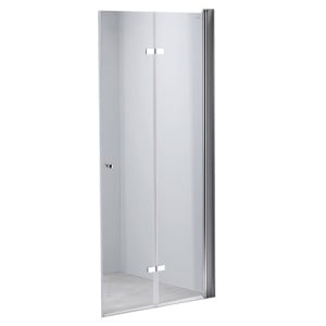 Usa de dus pliabila SH01E crom 120 x 195 cm sticla 6 mm
