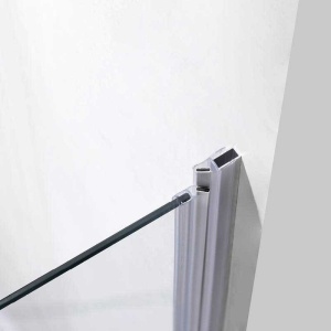 Usa de dus pliabila SH01E crom 120 x 195 cm sticla 6 mm - Img 13