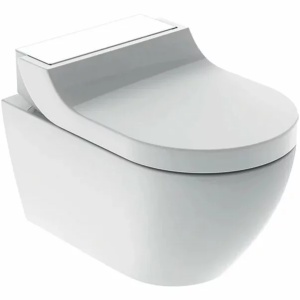 Vas WC suspendat Geberit AquaClean Tuma Comfort, alb, cu functie de bideu electric