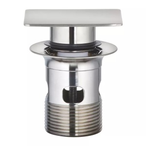Ventil lavoar Push-Open Grohe crom periat Supersteel - Img 1
