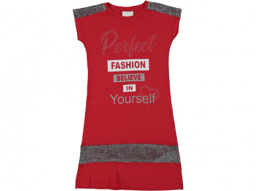 ROCHITA PERFECT FASHION PENTRU FETITE, ROSU