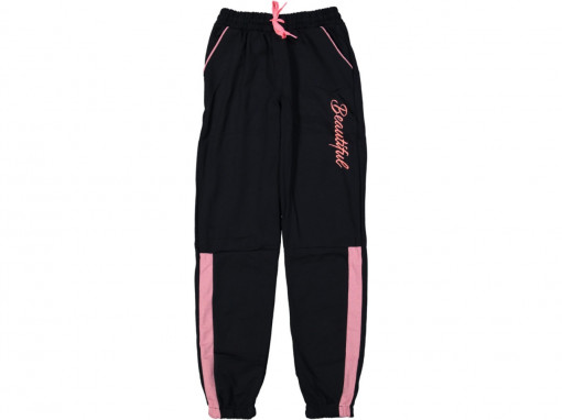 Pantaloni Beautiful pentru fete, Negru