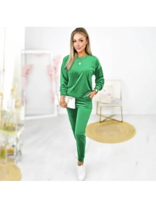 Compleu Mamici Verde, din Catifea
