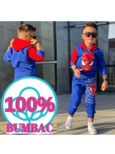 Trening Spiderman, 100% Bumbac, Pentru Baieti, 2-10 ani