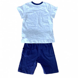 Compleu Action pentru baietei, 100% Bumbac Gri