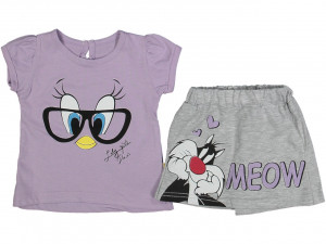 Compleu pentru fetite, Tweety, mov, 9-24 luni