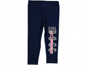Colanti Bleumarin, Girl Boss, 100% Bumbac, Pentru Fetite, 2-5 ani