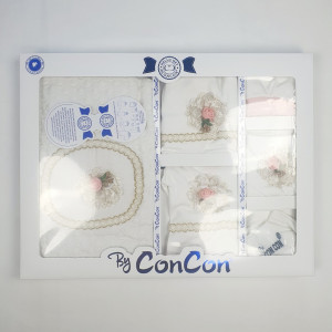 Set nou-nascuti 10 piese, bumbac 100%