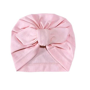 Turban Fundita, Pentru Fetite, 100% Bumbac, Corai