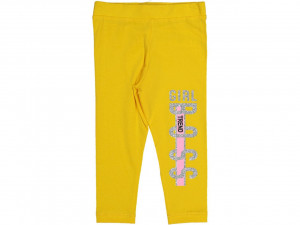 Colanti Galbeni, Girl Boss, 100% Bumbac, Pentru Fetite, 2-5 ani