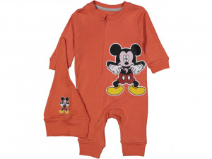 Salopeta pentru copii Mickey Mouse, Caramiziu