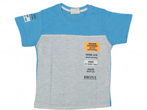 TRICOU TANEM , 100% BUMBAC ALBASTRU