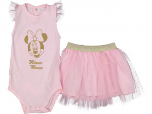 Body si Fustita, Roz, Minnie Mouse, Pentru Fetite, 9-24 ani