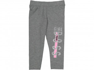 Colanti Gri, Girl Boss, 100% Bumbac, Pentru Fetite, 2-5 ani