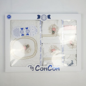 Set nou-nascuti 10 piese, bumbac 100%