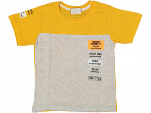 TRICOU TANEM , 100% BUMBAC PORTOCALIU
