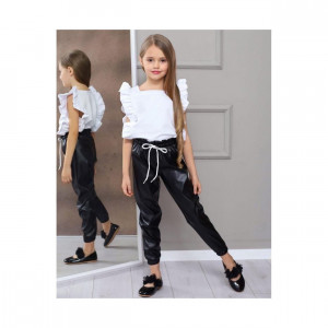 Compleu 2 piese pentru fete, Negru