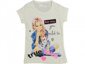 TRICOU HEY YOU, BEJ