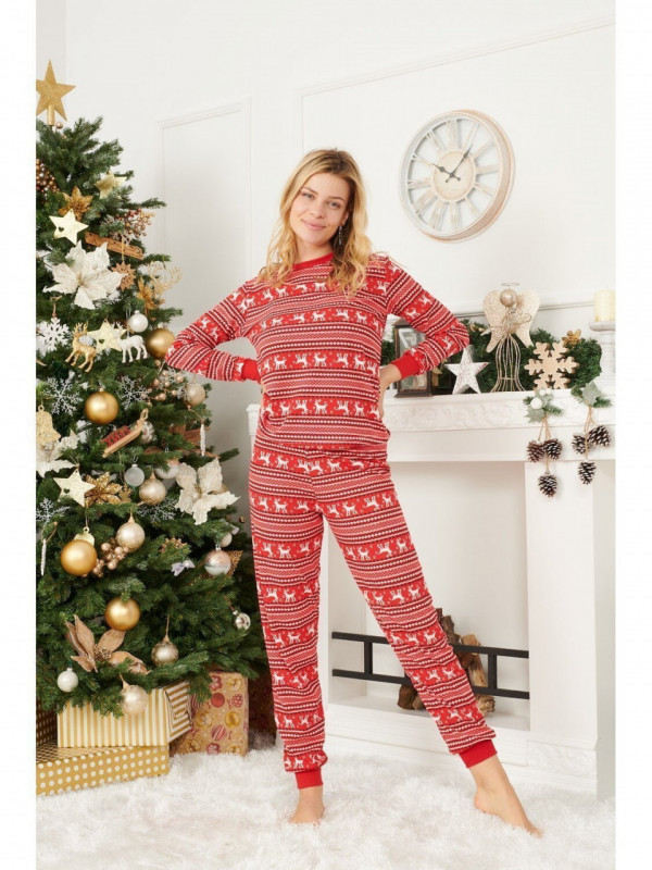Pijamale de Craciun dama model Comet