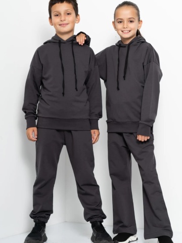 Trening Copii COZY CUSTOM Gri Oversize WKND basic-evazat