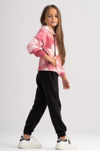 Trening pentru Copii din Bumbac Bicolor Model Tie Dye - Img 3