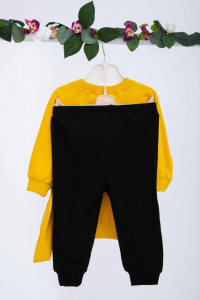 Compleu din bumbac Winnie the Pooh accesorizat cu caciula - Img 2