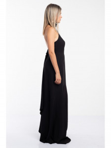Rochie dama neagra pe gat - Img 5