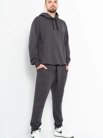 Trening barbat COZY CUSTOM Oversize WKND gri - Img 3