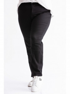 Blugi dama marimi mari large clasic black - Img 2