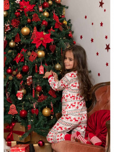 Pijamale de Craciun copii model Jingle 1 - Img 3
