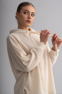 White Knitwear Tracksuit - Img 5
